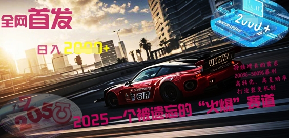 全网首发:2025一个被遗忘的“火爆”赛道轻松日入多张-轻创资源网